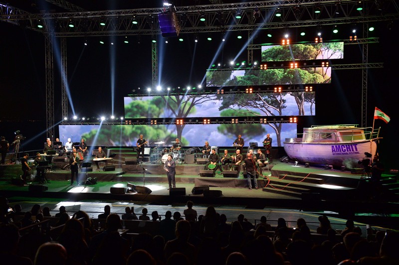 Melhem Zein at Amchit International Festival 